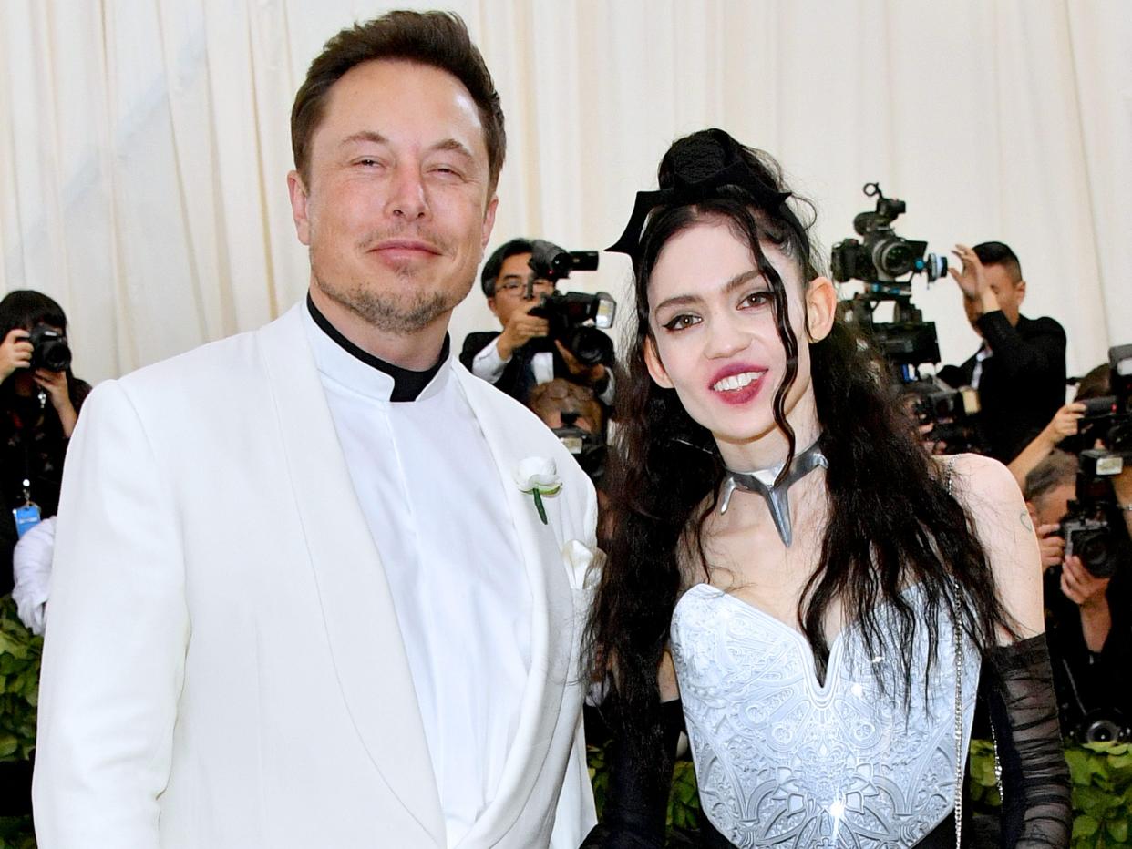 elon musk grimes met gala 2022