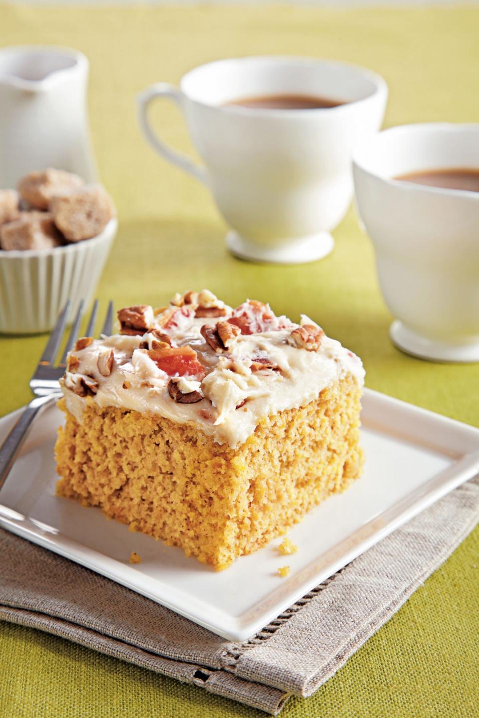 Sweet Potato Sheet Cake