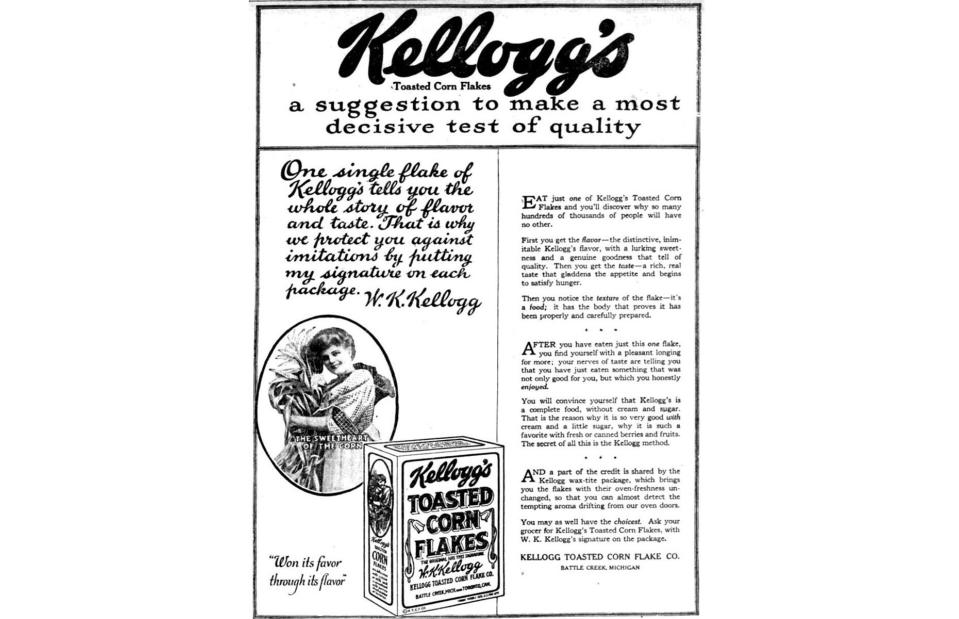 <p>Kellogg Company, Public domain, via Wikimedia Commons</p>