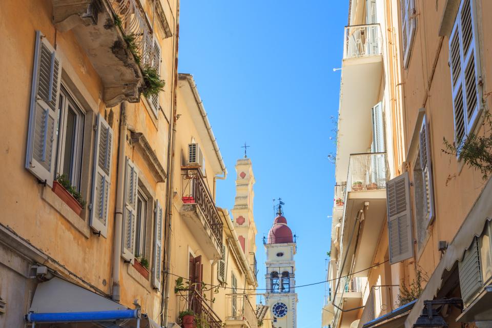 The Old Town of Corfu - getty