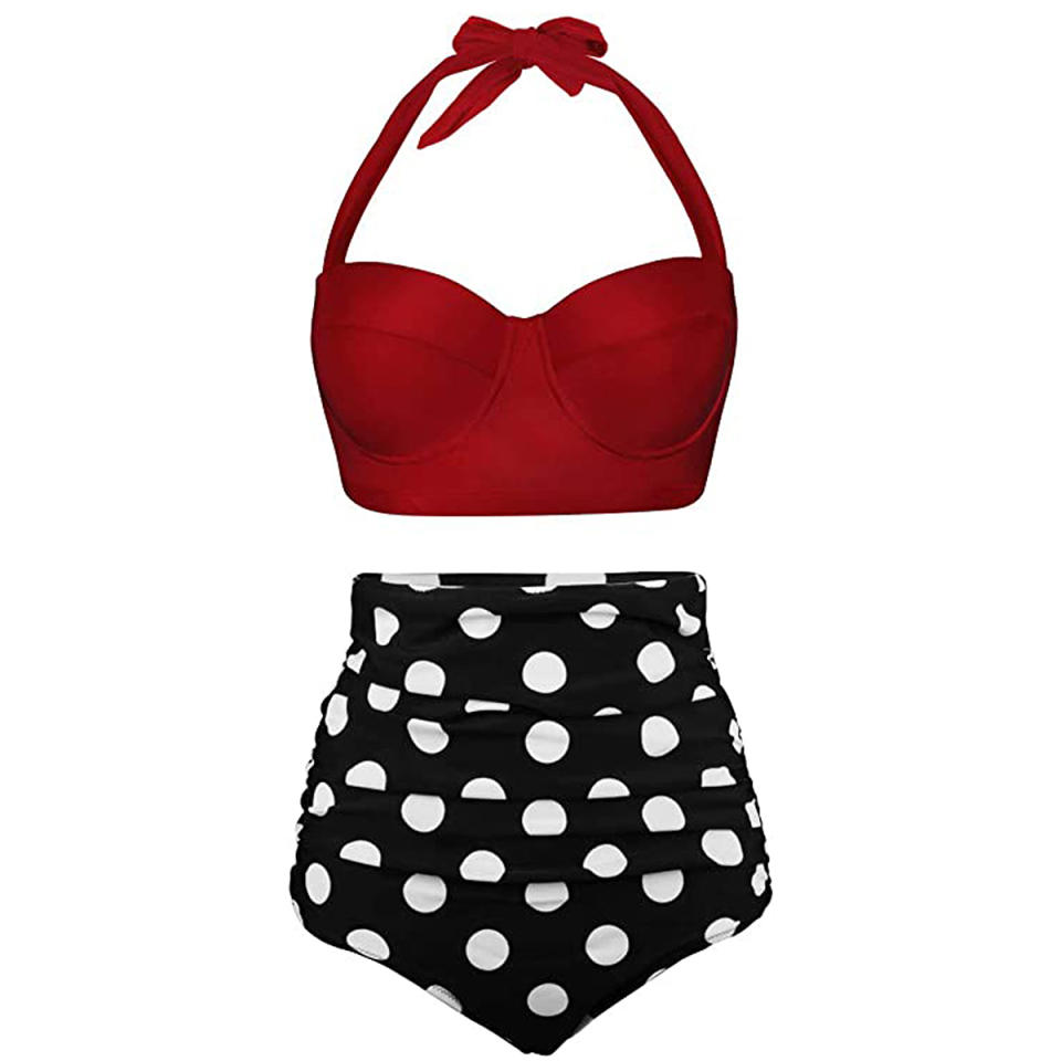 memorial-day-swimsuit-deals-amazon-angerella-two-piece
