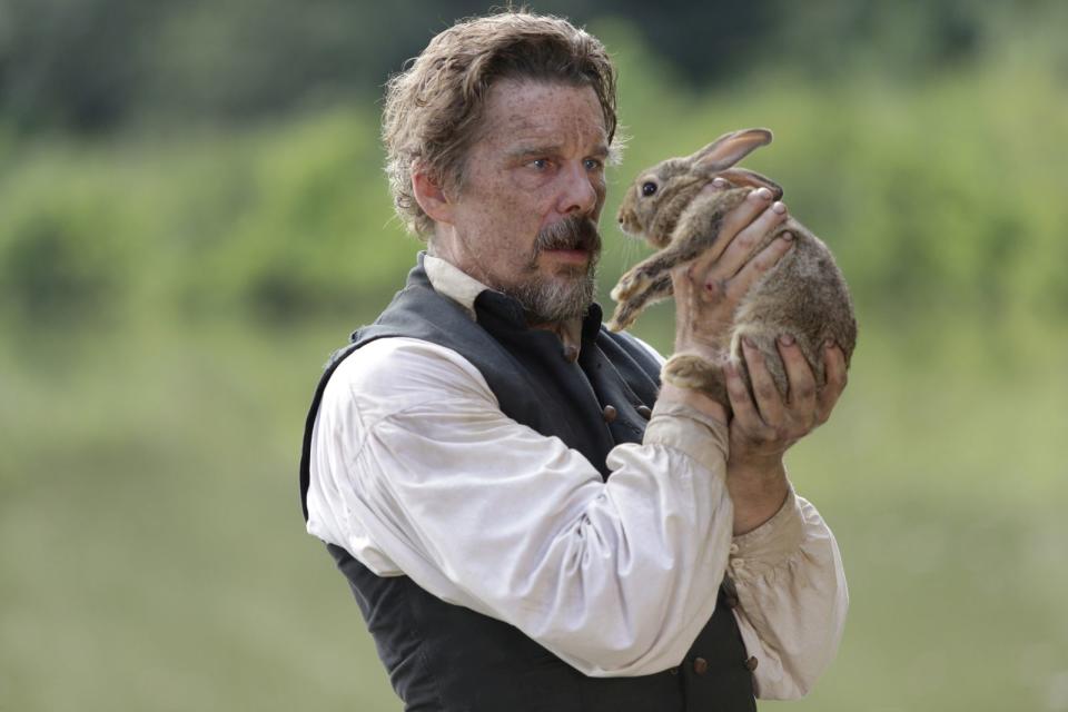 Der Roman "The Good Lord Bird" von James McBride war ein großer Erfolg. Ob die gleichnamige Serienadaption ab 6. November bei Sky daran anknüpfen kann? Im Mittelpunkt der Geschichte steht der Prediger John Brown (Ethan Hawke), der im Amerika des 19. Jahrhunderts für die Befreiung von Sklaven kämpft. Dadurch initiiert er nicht nur einen Aufstand, sondern auch den Bürgerkrieg. (Bild: William Gray / Showtime)