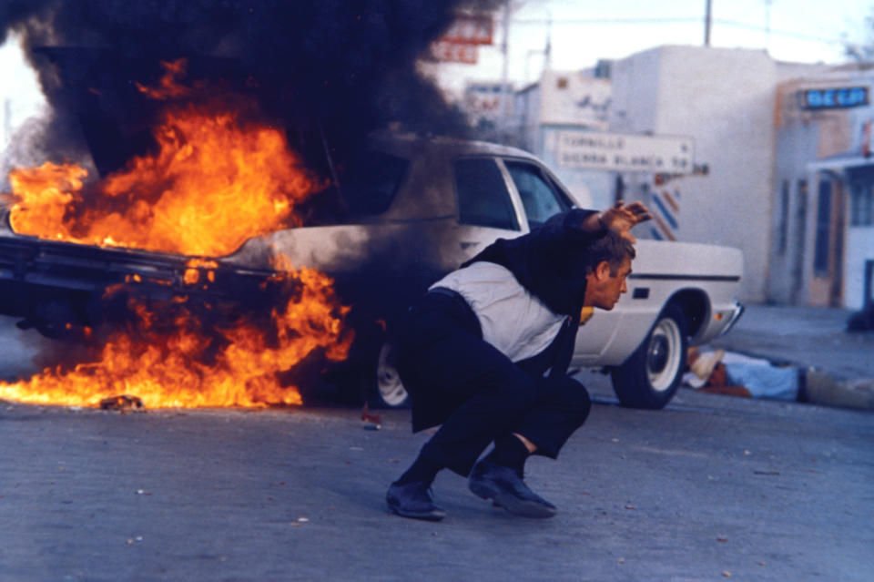 Steve McQueen in ‘The Getaway,’ 1972/Everett Collection