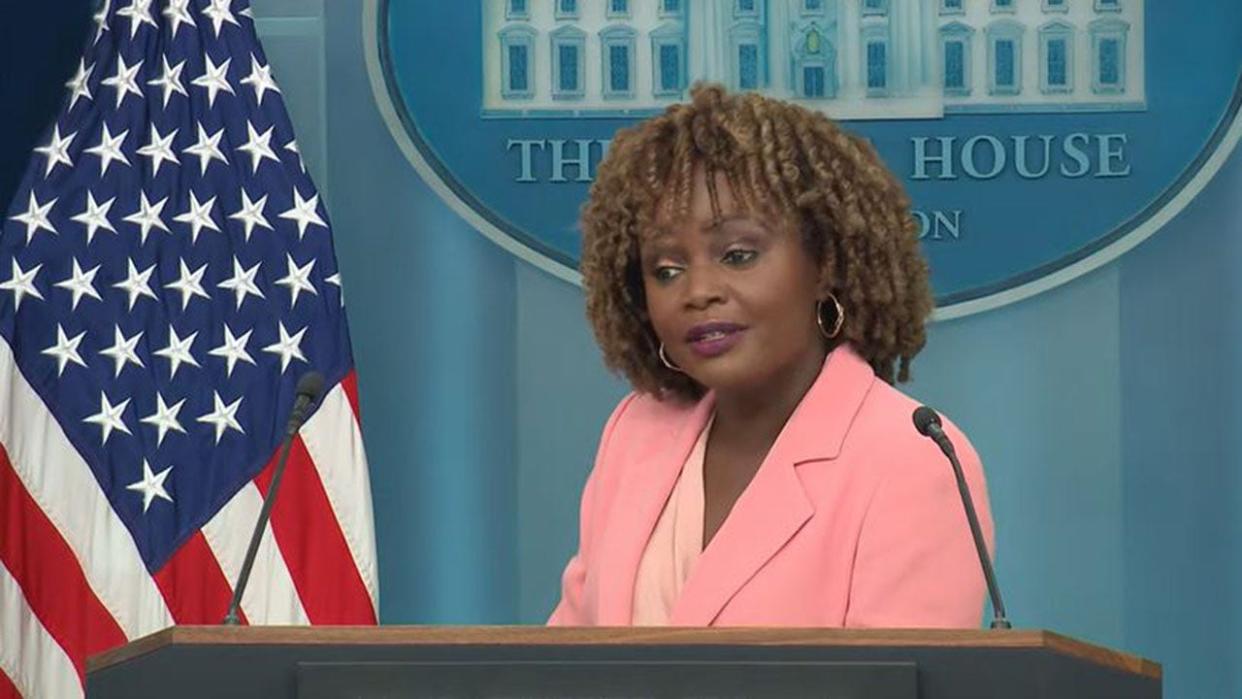 White House Press Secretary Karine Jean-Pierre