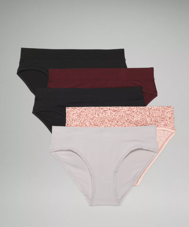 UnderEase Mid-Rise Bikini Underwear