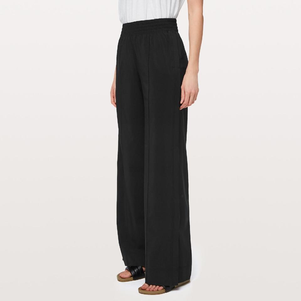 Wanderer Wide Leg Pant. (Photo: Lululemon)