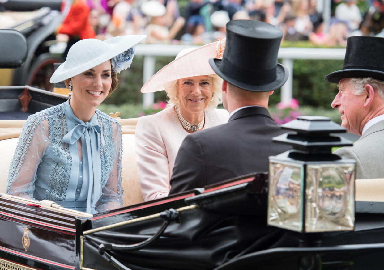 The trio have grown closer since Kate and William's wedding in 2011. Photo: Getty Images