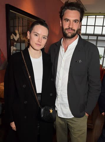 <p>David M. Benett/Dave Benett/Getty</p> Daisy Ridley and Tom Bateman attend a special screening of 