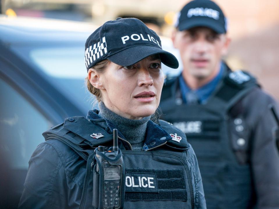 <p>Bent copper alert: Kelly Macdonald as DCI Joanne Davidson in ‘Line of Duty’</p> (BBC/World Productions/Steffan Hill)