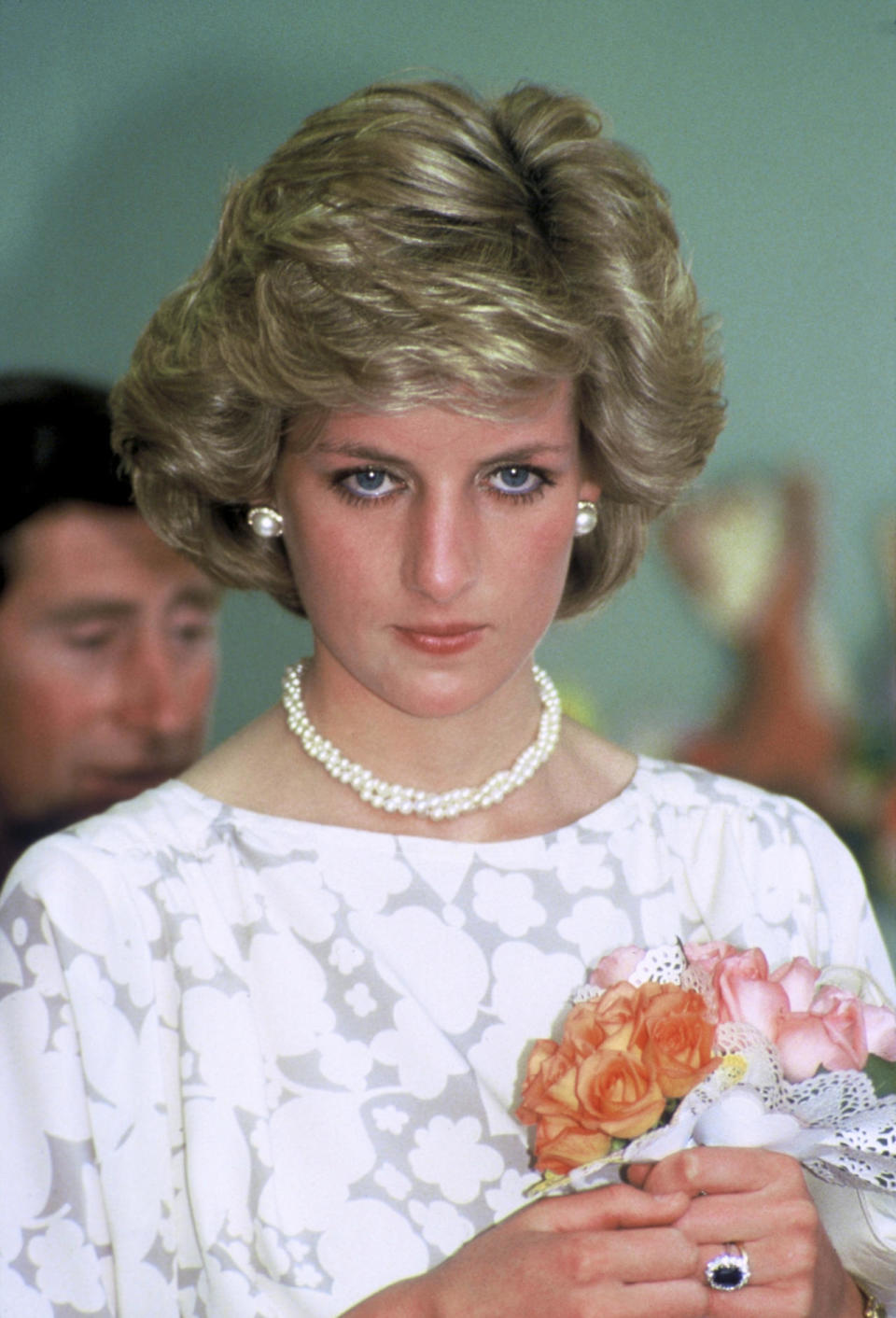 Princess Diana in Rome, April 27, 1985