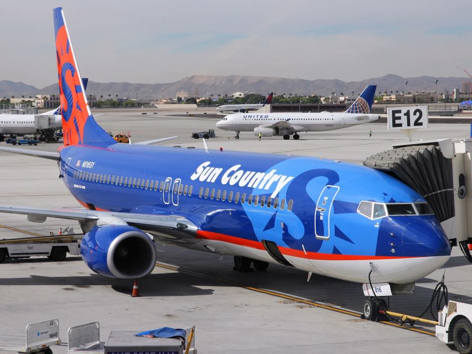 Sun Country Airlines.