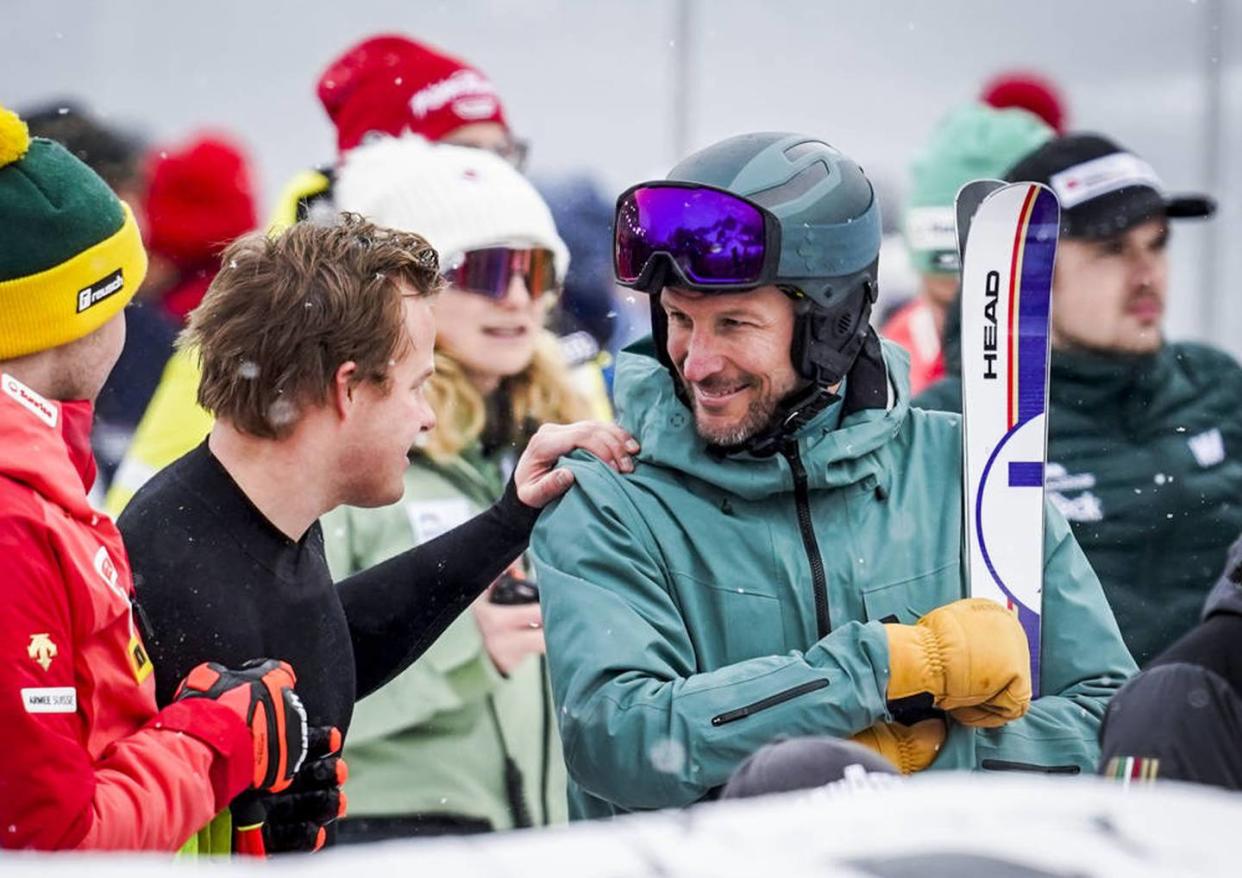 Wintersport-Legende im Babyglück