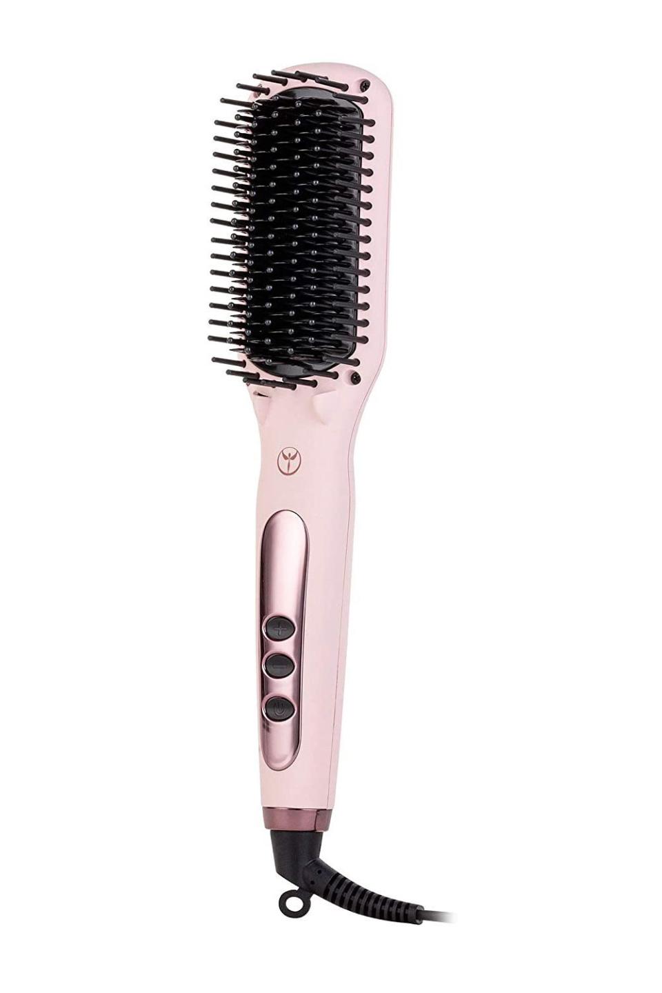 19) L'ange Le Vite Straightening Brush in Blush