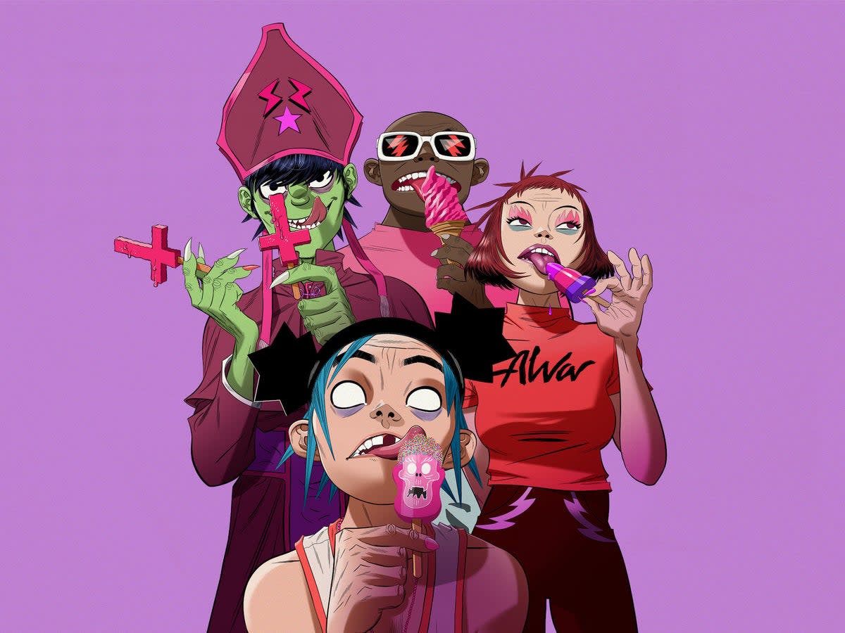 Gorillaz have always been an apocalypse party of an act, but now, they’re laughing again (Gorillaz)