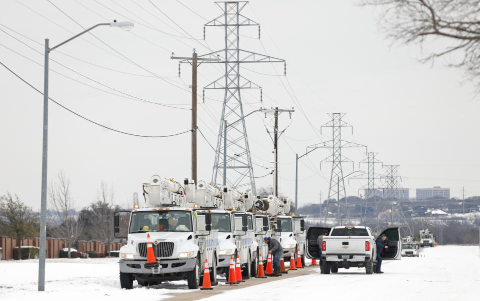 Pike Electric service trucks