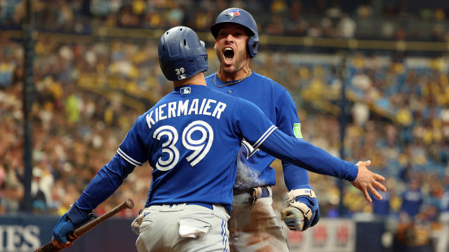 Blue Jays' George Springer rips leadoff homer in first at-bat