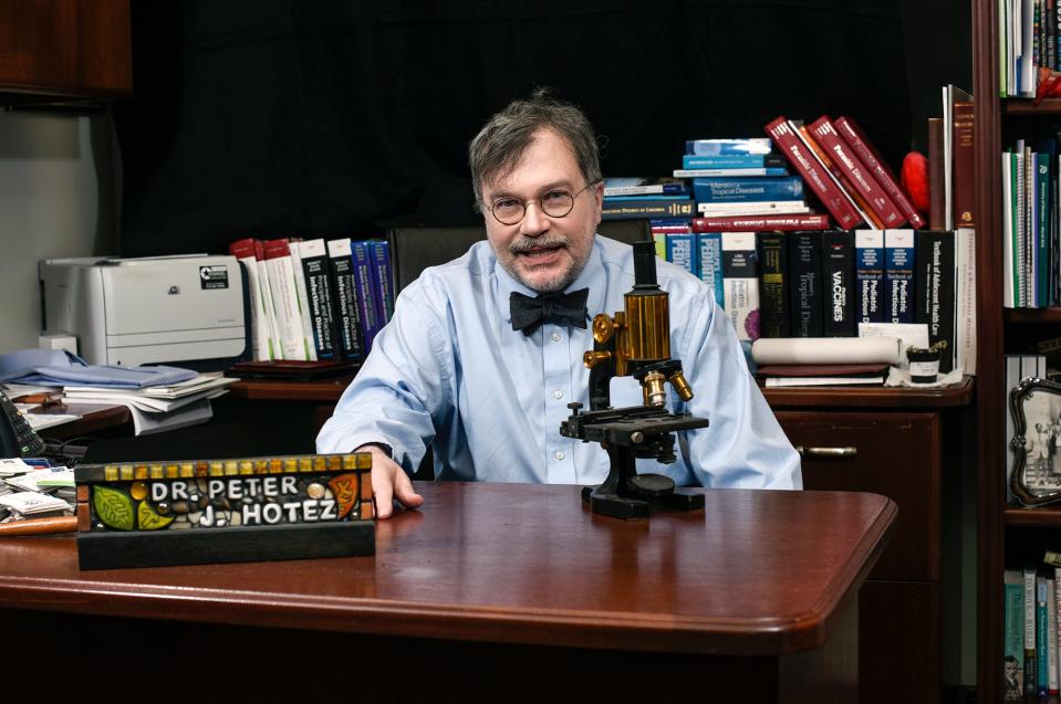 Peter Hotez, MD and Ph.D., is Professor of Pediatrics and Molecular Virology and Microbiology, and Dean of the National School of Tropical Medicine at Baylor College of Medicine.