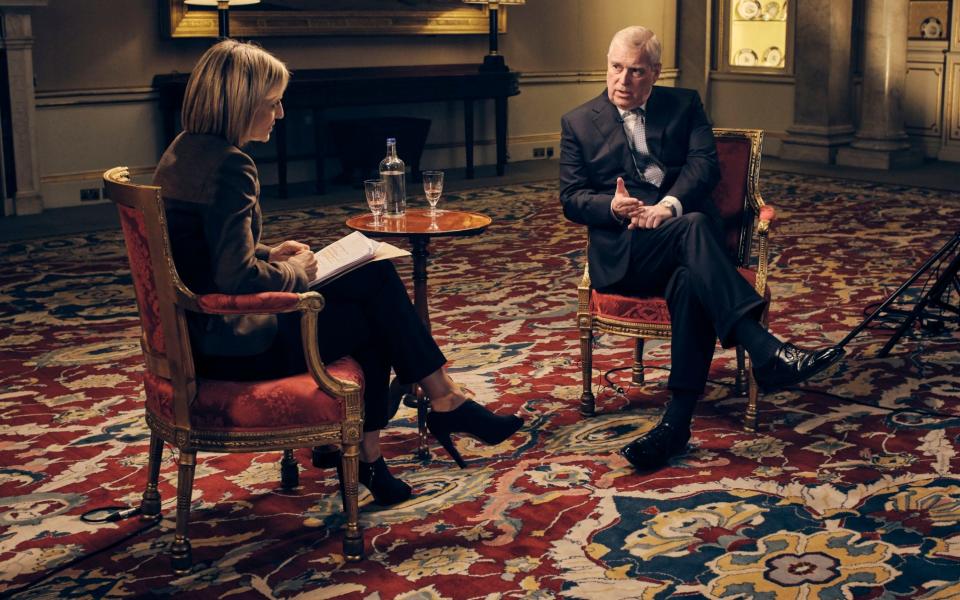 The Duke of York mentioned going to the Pizza Express in Woking during his interview with Emily Maitlis - Mark Harrison/BBC