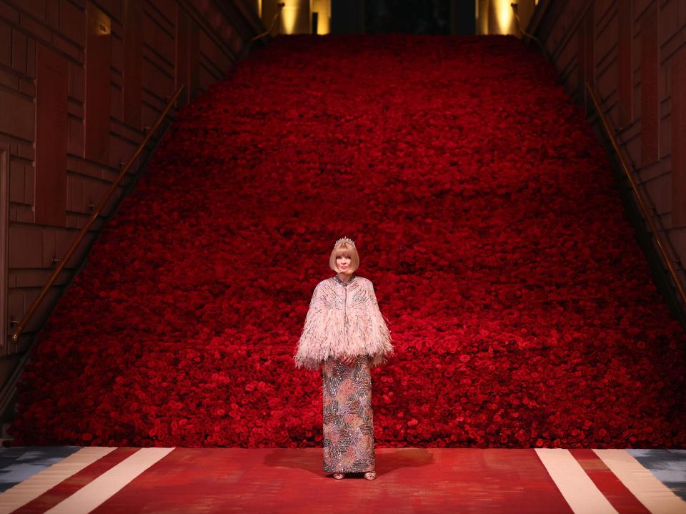 Vogue Editor-in-Chief Anna Wintour attends the 2022 Met Gala