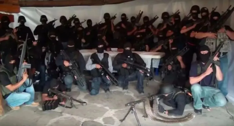 墨西哥毒販用積聚的財富購買軍火。   圖：翻攝自騰訊網