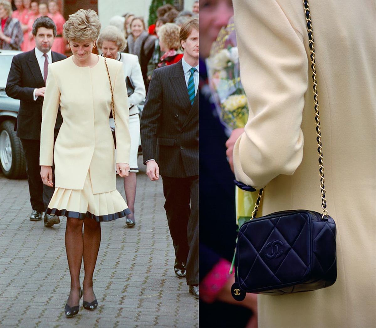 Ageless classic fashion ICON: Princess Diana and her handbags