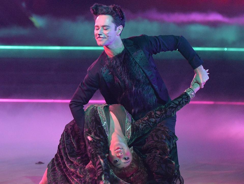 Sasha Farber and Suni Lee