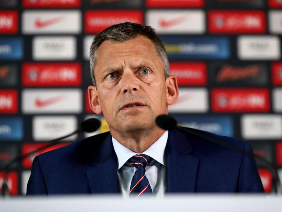 Martin Glenn claims he chose a black female lawyer to investigate Mark Sampson: PA