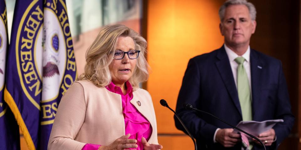 Liz Cheney Kevin McCarthy