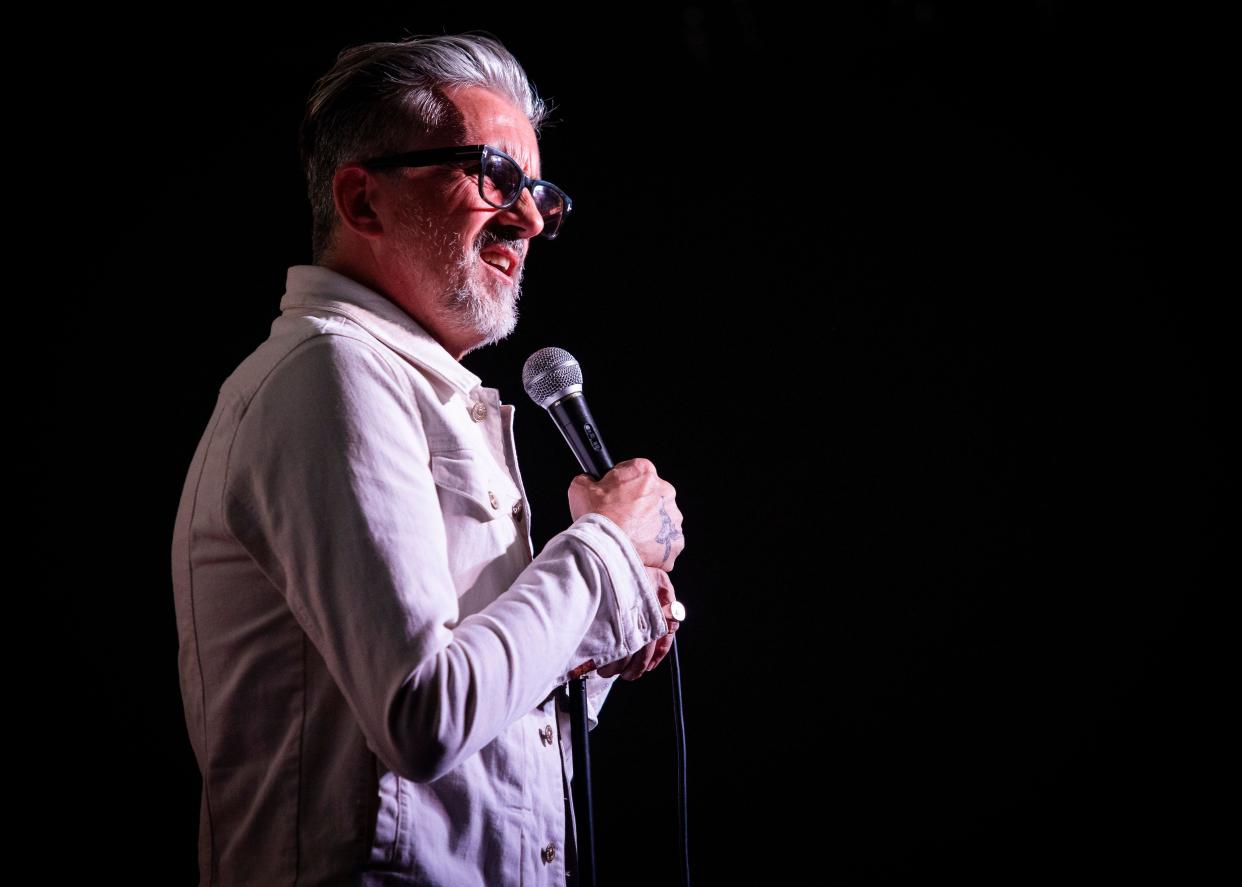 Markus Birdman, BGT finalist Joker Comedy Club, Chalkwell Park Rooms, Southend-on-Sea, Essex © Clarissa Debenham (Film Free Photography) / Alamy