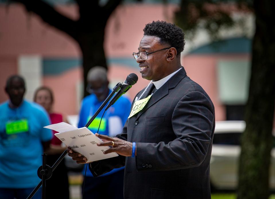 The Rev. Eddie Lake of New Bethel A.M.E. Church in Lakeland said about the pre-arrest diversion program, "You’ve got a wonderful plan; we support that 100%. But we want to ensure that it's actually being utilized by the people who need it.”