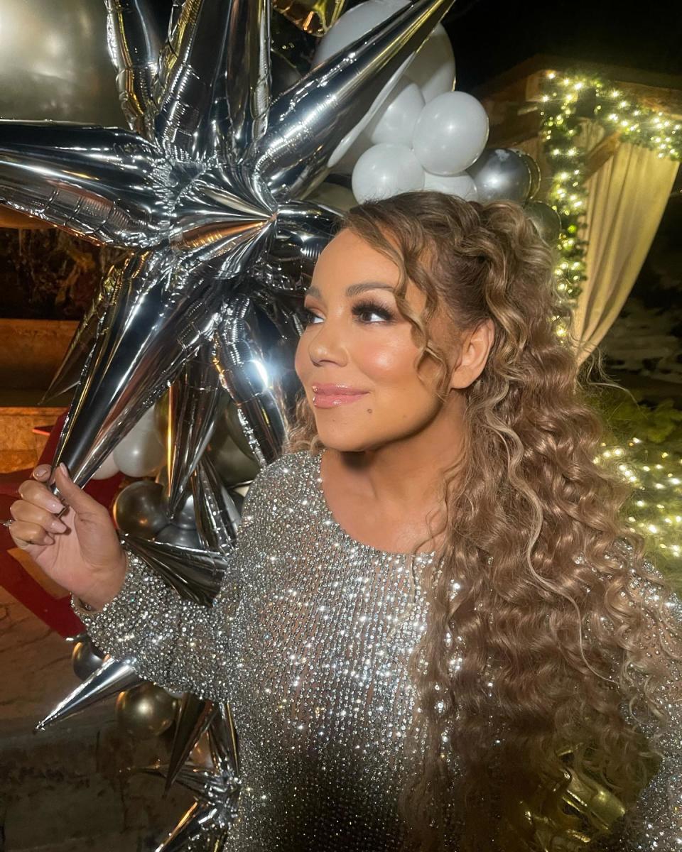 Mariah Carey Shares Rare Glimpse of the Left Side of Her Face as a Special New Year’s Treat