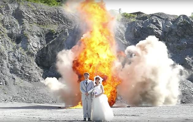 Now that's a hot shoot. Photo: Youtube