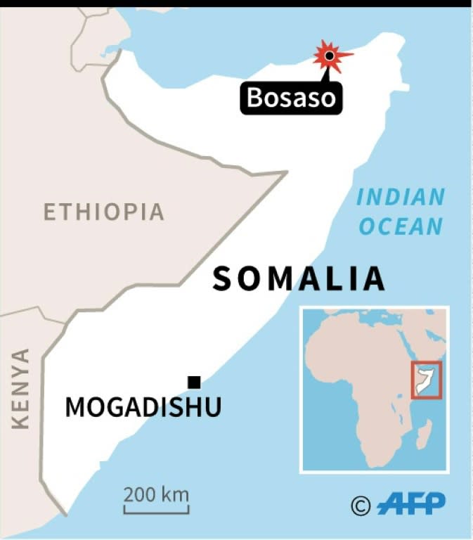 The Islamic State claimed a suicide attack in Bosaso, northeastern Somalia