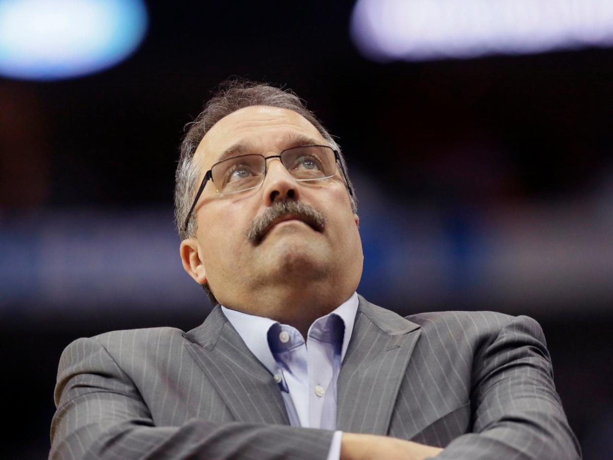 Stan Van Gundy stands in support of athletes in their pursuit of equality. (AP)