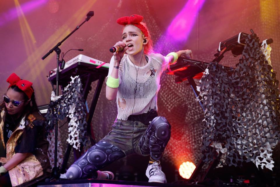 Pop star Grimes recently sold $5.8 million worth of digital art as NFTs - Zak Kaczmarek/WireImage