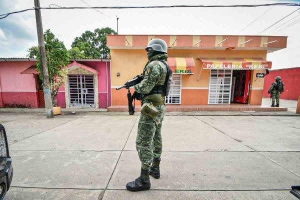 militar vigila violencia electoral en chiapas