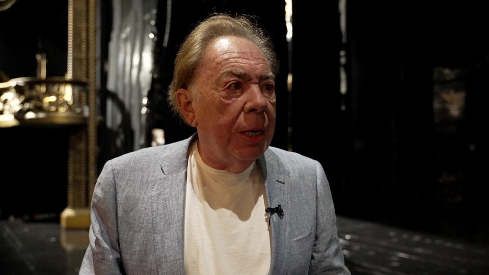 Seven-time Tony Award-winner Andrew Lloyd Webber. / Credit: CBS News