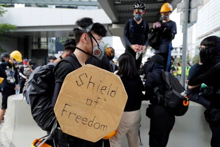 Anti-government demonstration in Hong Kong