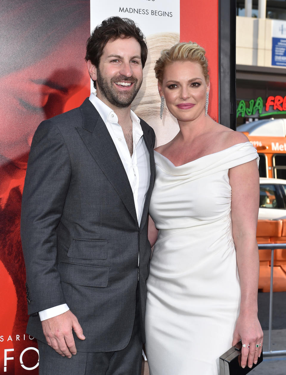 Josh Kelley and Katherine Heigl at a formal event