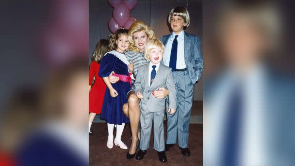 PHOTO: Ivana Trump poses with her children at a birthday party circa 1987.  (Ivana Trump )