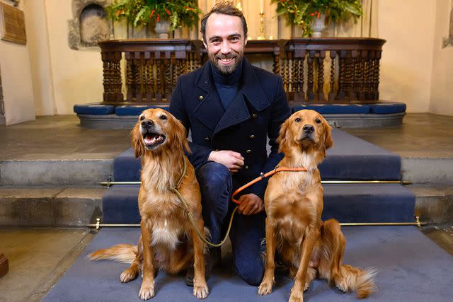 <p>TheImageDirect.com</p> James Middleton, Alizee Thevenet and baby Inigo attend the Dogs Trust Carol Concert at Chelsea Old Church in London on Dec. 7.