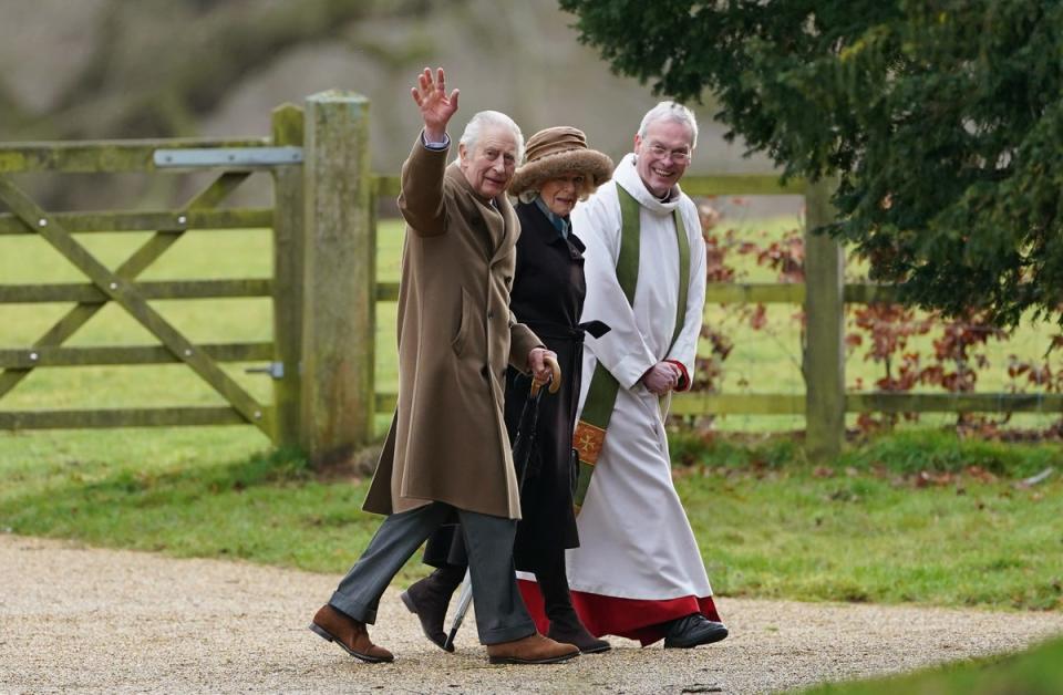 The monarch, who was last seen on Sunday at Sandringham, has taken on hundreds of public engagements since becoming King (PA)