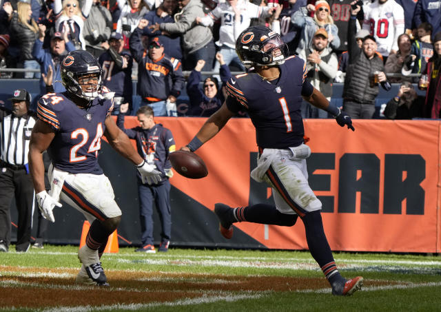 Watch Justin Fields' best plays from Bears' loss vs. 49ers