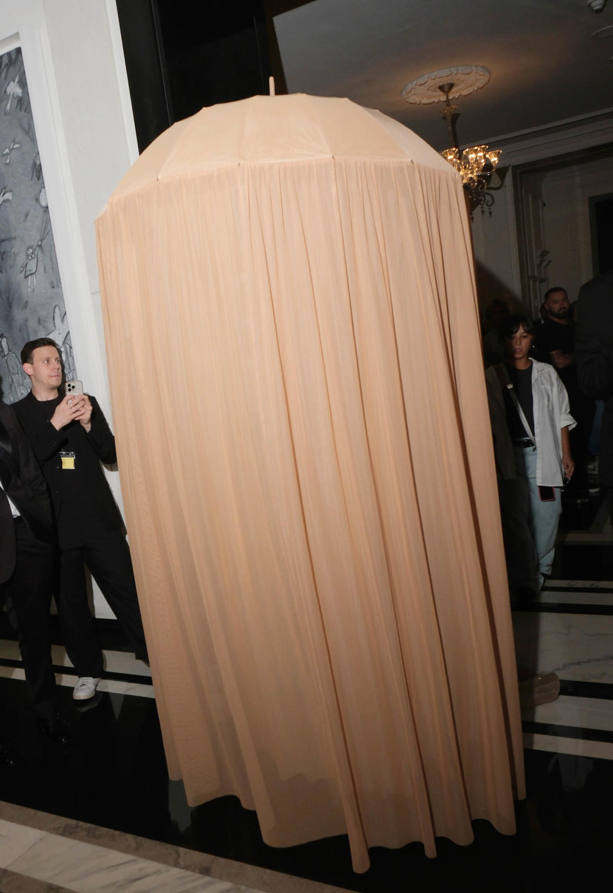 The Carlyle Hotel: 2024 Met Gala - Departures (WWD via Getty Images)