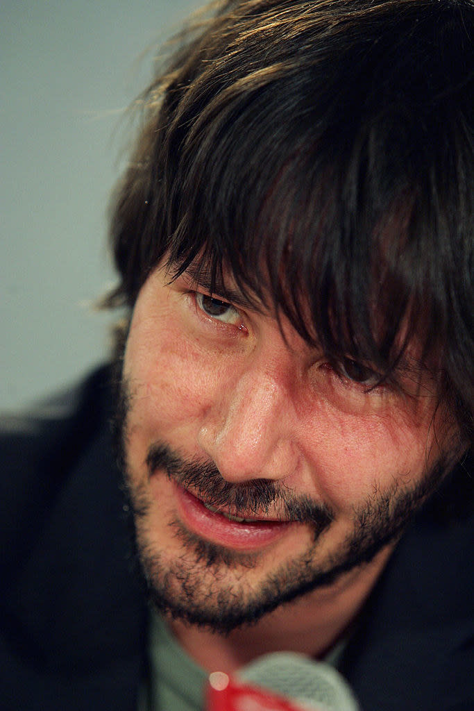 A closeup of Keanu