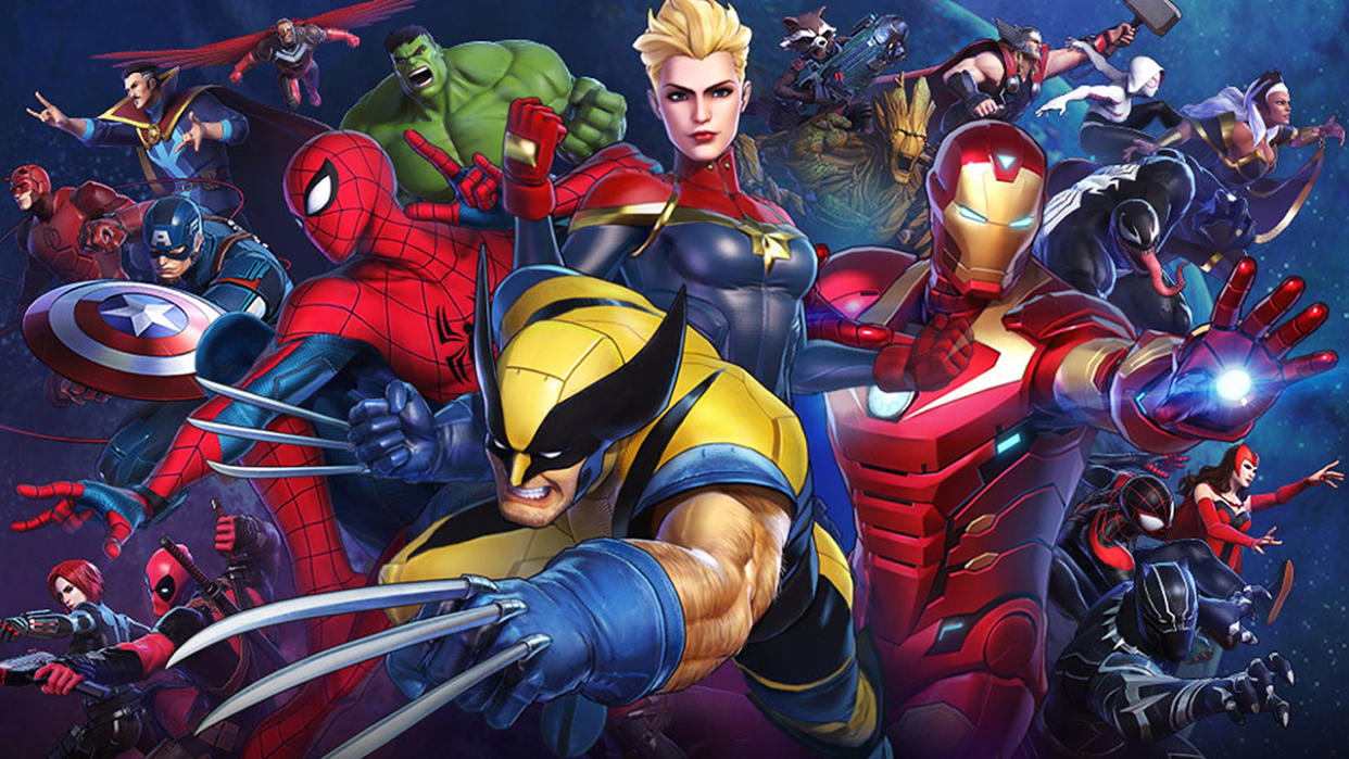  Artwork for Marvel Ultimate Alliance 3: The Black Order. 