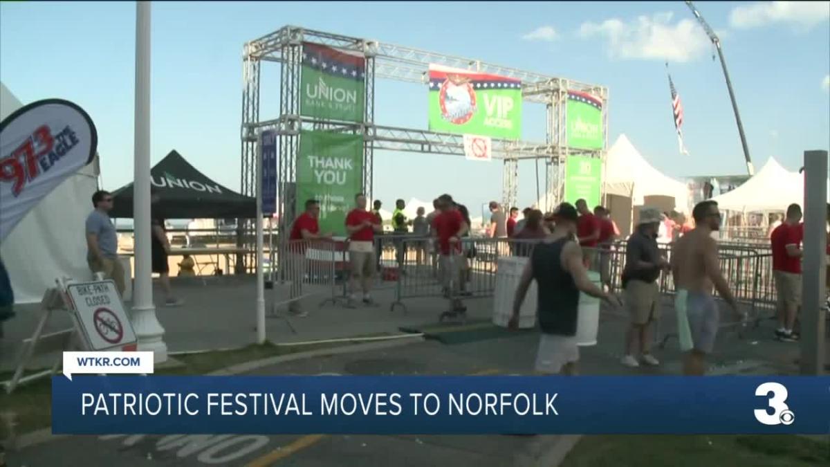 Patriotic Festival Moves to Norfolk