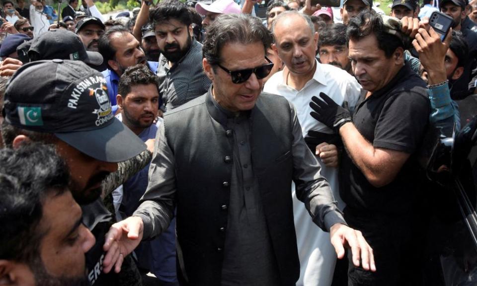 Pakistan’s former prime minister Imran Khan