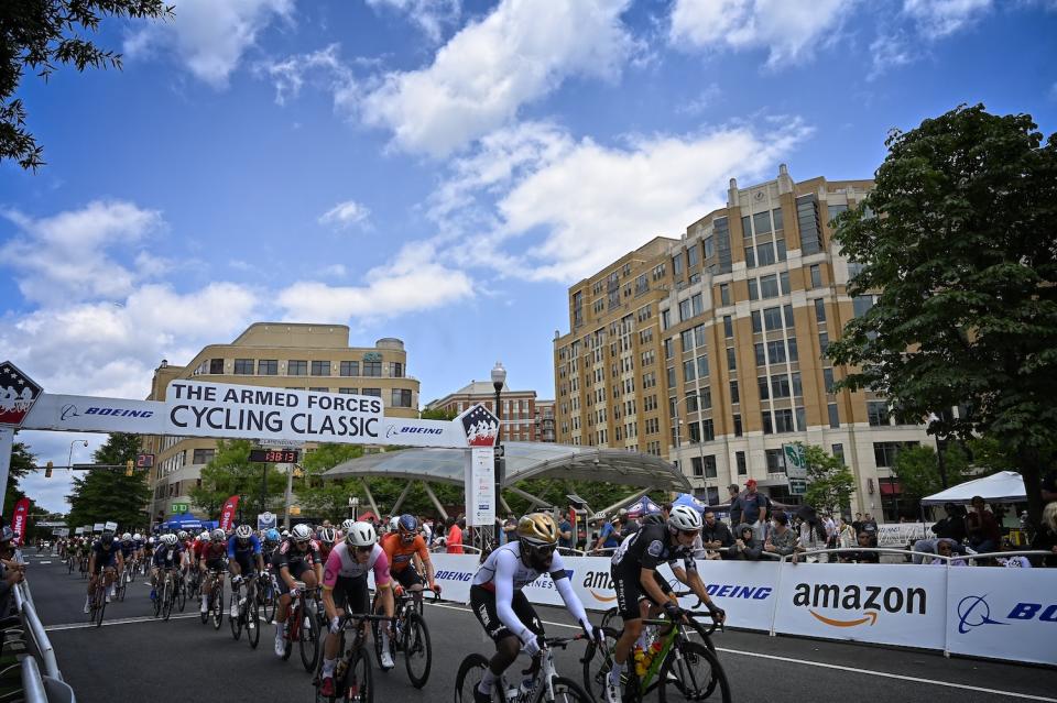The 2023 Armed Forces Cycling Classic professional bicycle race and men's race final event of Clarendon Cup on second day
