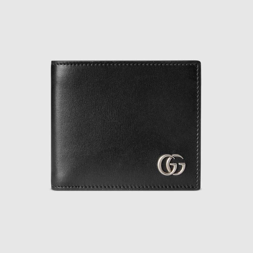 4) Gucci GG Marmont Leather Bi-fold Wallet